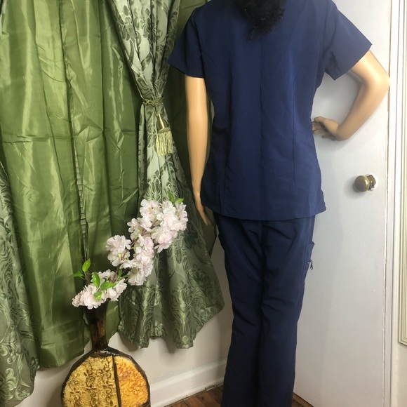 Blue Scrub Set - Picture 5 of 7